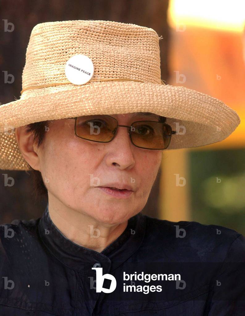 Portrait of Yoko Ono, Venice June 2003 (photo)