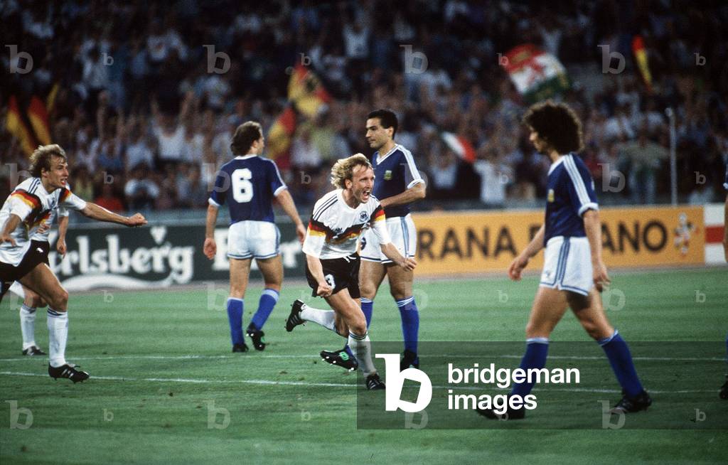 Andreas Brehme at the World Cup, Rome, 1990 (photo)