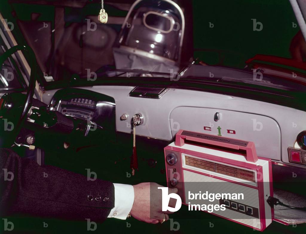 Model of Europhon car radio, 1960s (photo)