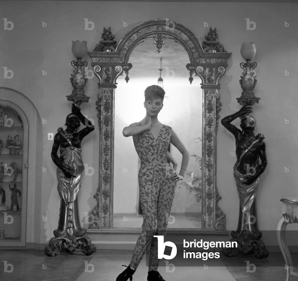 Models wearing Pucci, 1960 (b/w photo)