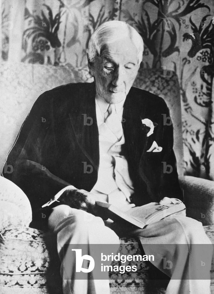 John Davinson Rockefeller, 1936 (b/w photo)