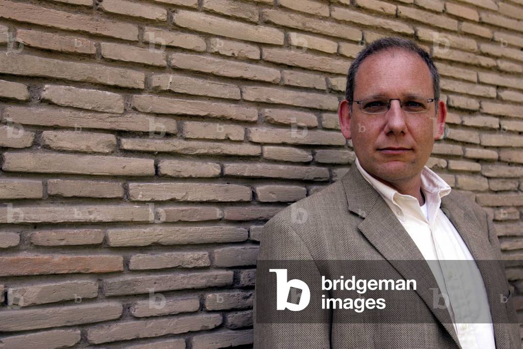 Rome, 30/05/2005. Portrait de l'ecrivain americain David Leavitt 