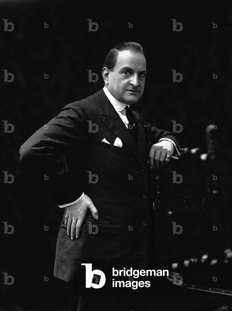 le baryton italien Antonio SCOTTI en 1910 ( Napoli 1866 - Milano 1936).  ©ERMINI/FARABOLA/LEEMAGE