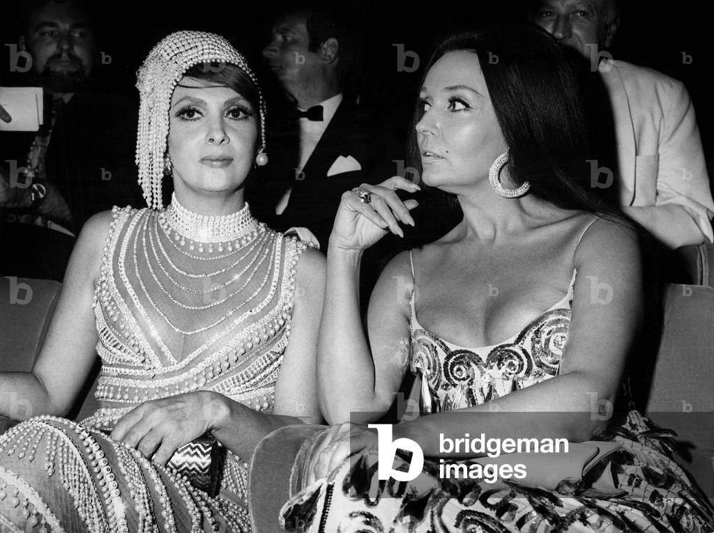 Gina Lollobrigida and Ludmilla Cherina