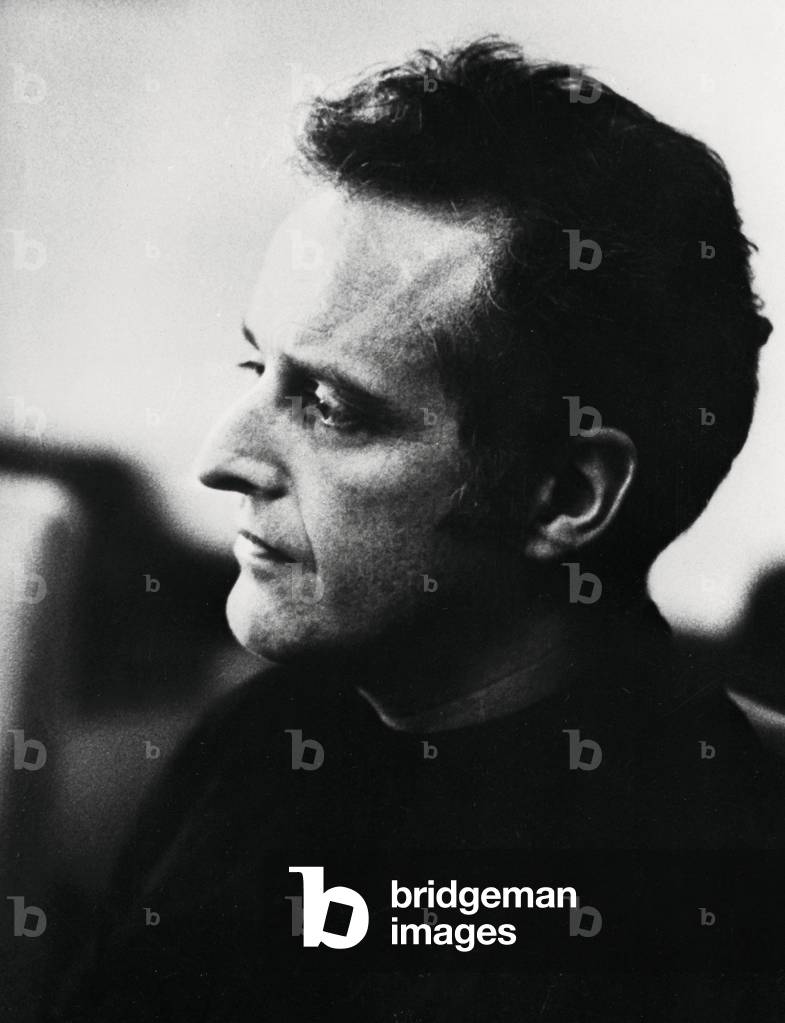 Milan, 11/1976. Le chef d'orchestre Carlos Kleiber.