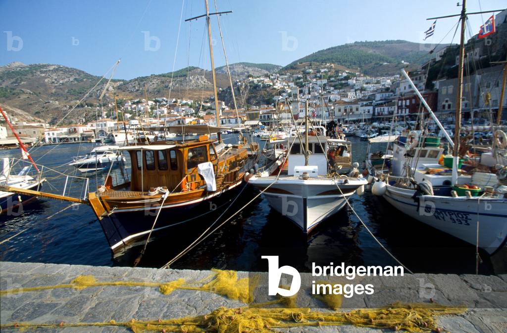 L'ile de Hydre en Grece. Photo Ferri