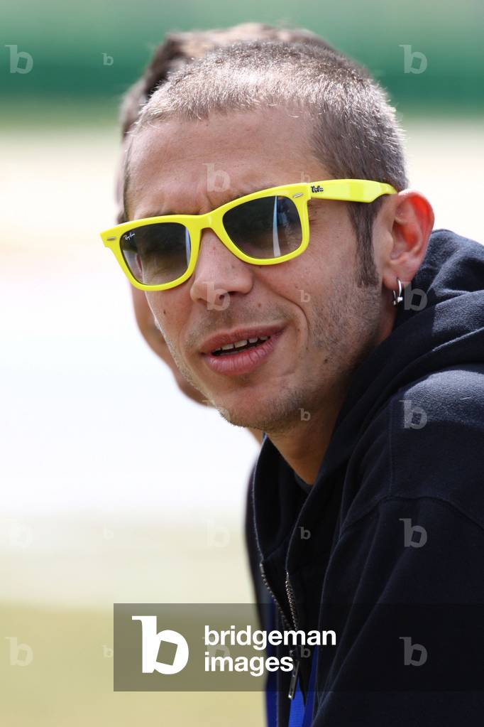 Valentino Rossi at the Superbike World Championship, Misano Adriatico, Italy, 2009 (photo)