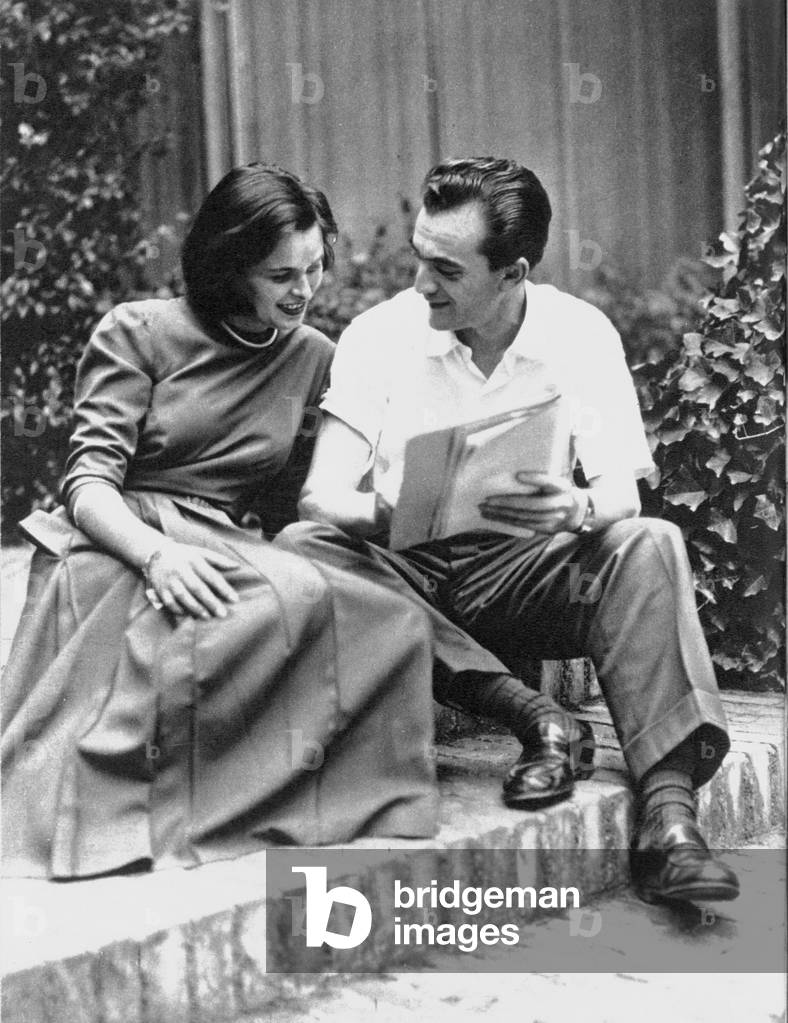 1948. Lucia BOSE' avec Luchino VISCONTI