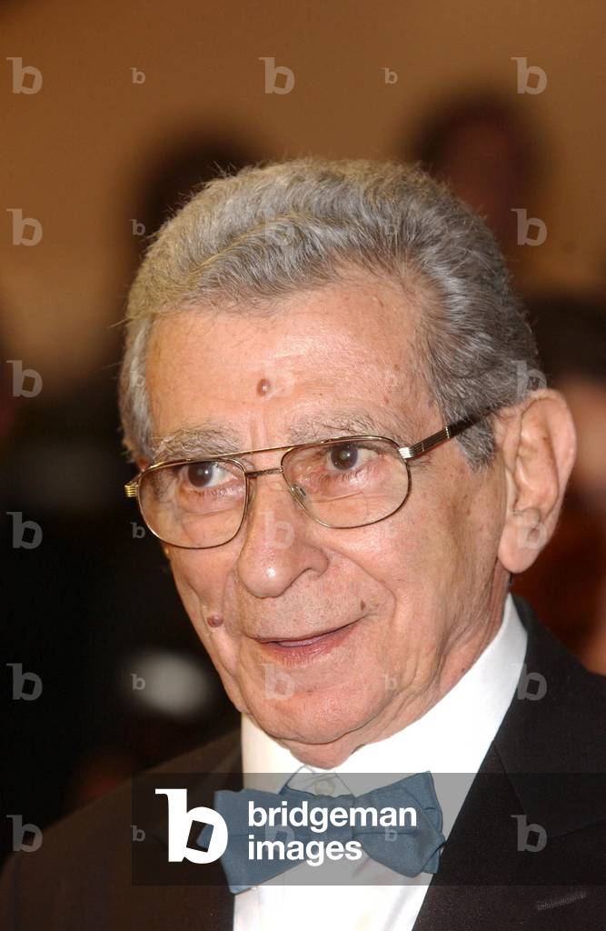 Youssef Chahine at the screening of 