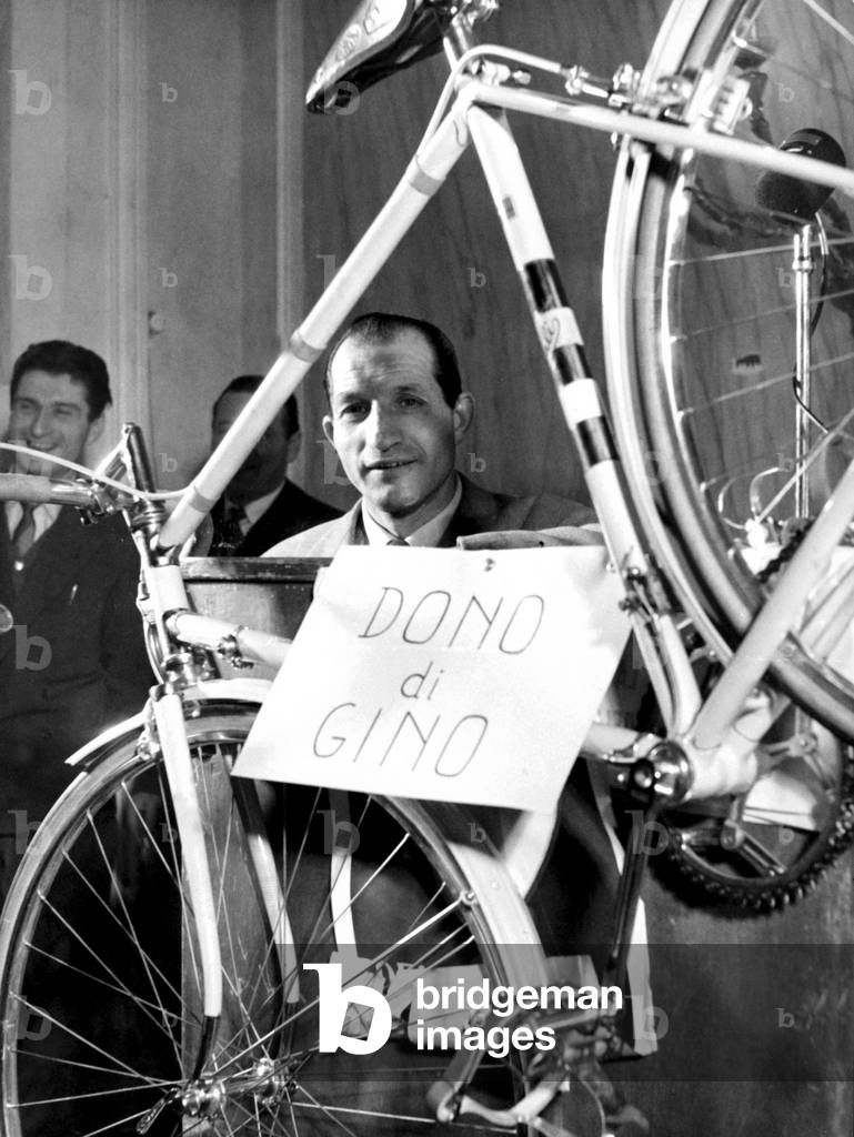 Gino Bartali, Milan, Italy, 1956 (photo)