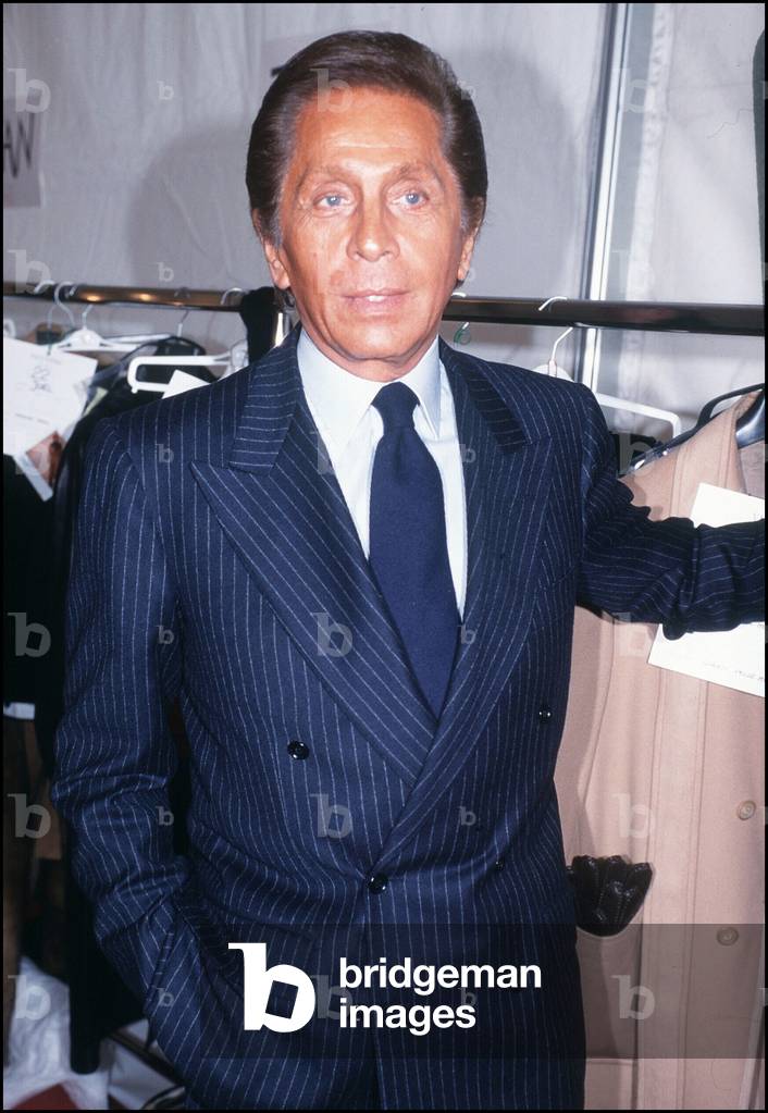 Portrait of Valentino, Milan, Italy, 2000 (photo)