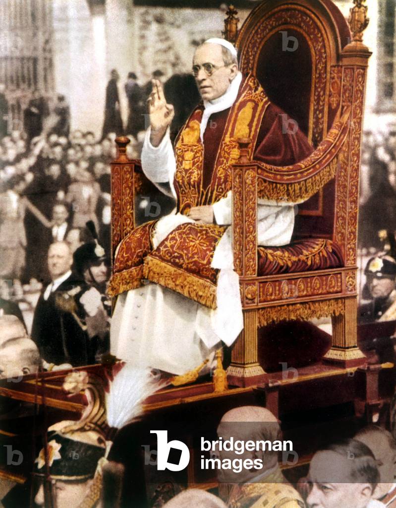 Pope Pius XII, Vatican, 1939 (photo)