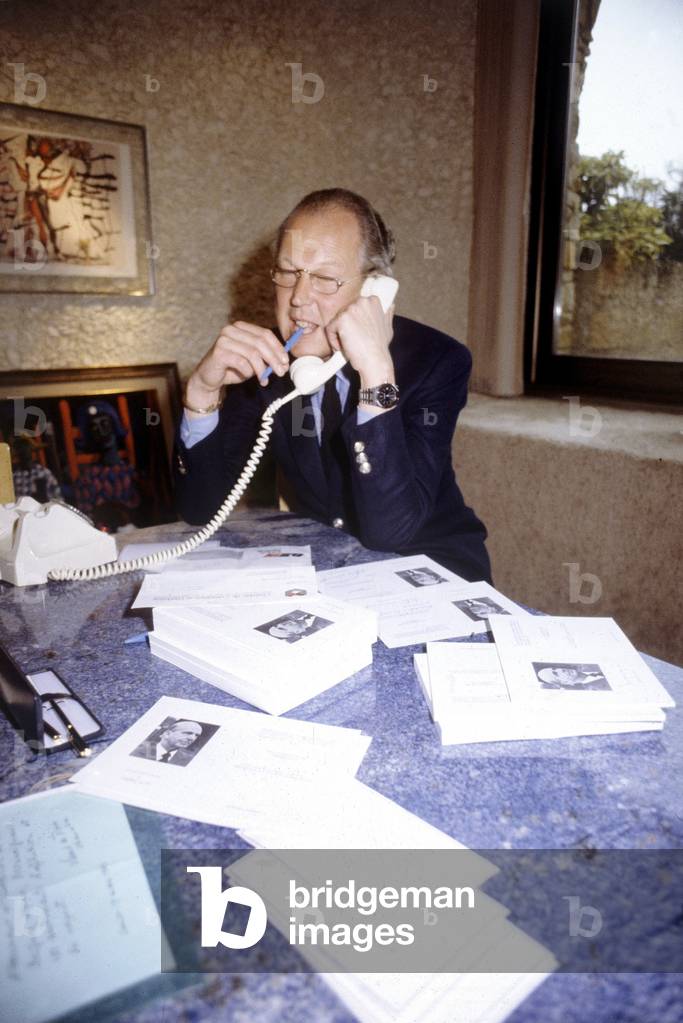 Prince Victor Emmanuel IV of Savoy, Geneva, 1980s (photo)