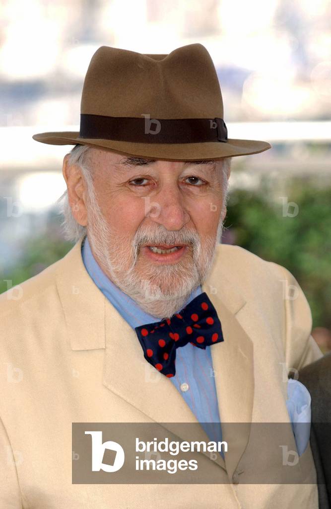 Philippe Noiret at the Cannes Film Festival, 2003 (photo)