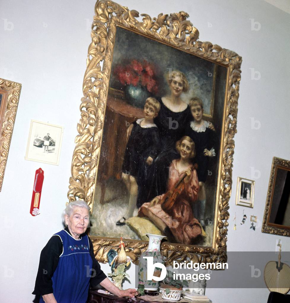 Rachele Mussolini, 1970s (photo)