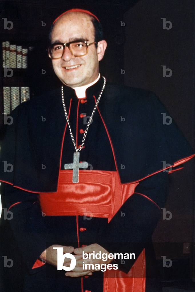 Cardinal Alfonso Lopez Trujillo, Vatican, 1985 (photo)