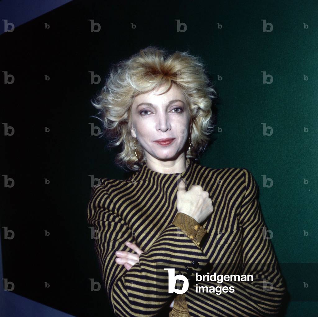 Mariangela Melato at the press conference for the presentation of the film 