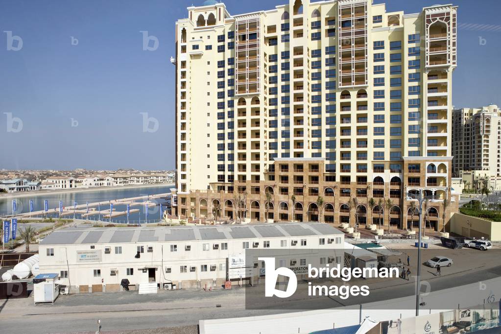 Palm Jumeirah Island in Dubai, United Arab Emirates.