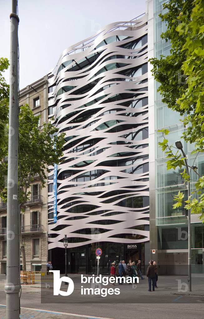 Hotel Suite Avenue, 83, Passeig de Gracia in Barcelona, Spain. Architecture of Toyo Ito, Carlos Basso, Toni Olaya, 2009. Photography 08/05/09