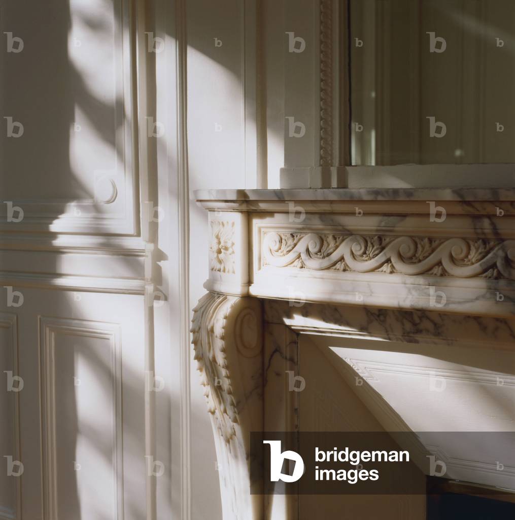 Interior of a Haussmann building in Paris.