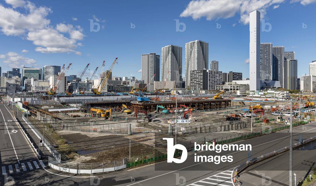 tokyo, olympics games tokyo 2020, olympics venues, olympics venues, tokyo bay, tokyo bay, olympic village construction area, ariake Minami district