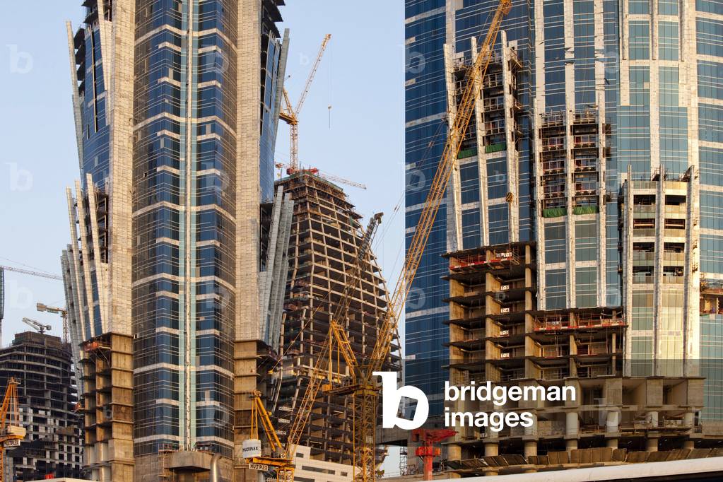 The Emirates Park Towers in Dubai, United Arab Emirates. Photo 17/15/09.