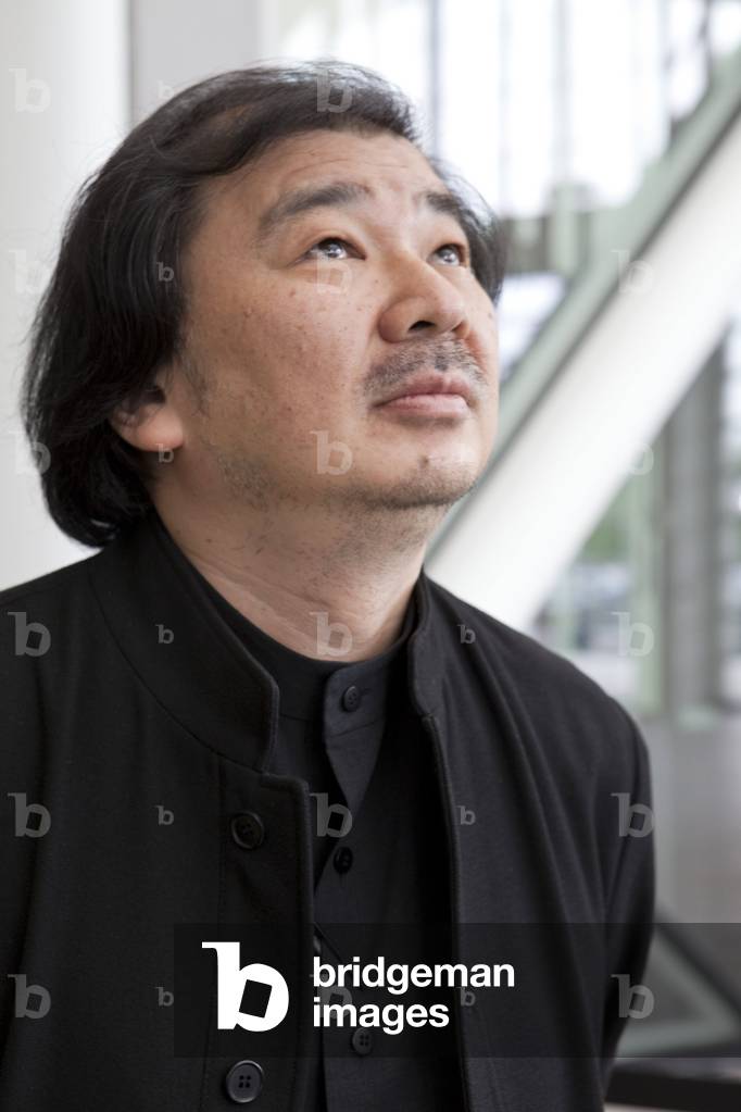Portrait of Shigeru Ban, architect of the Centre Pompidou de Metz (Moselle).