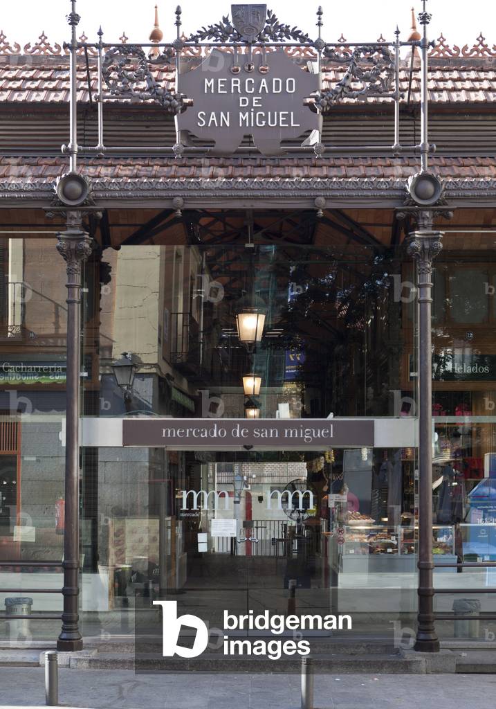 The San Miguel Marche, Madrid, Spain. Photography by Alfonso Dube, 1916. Photography 24/05/09