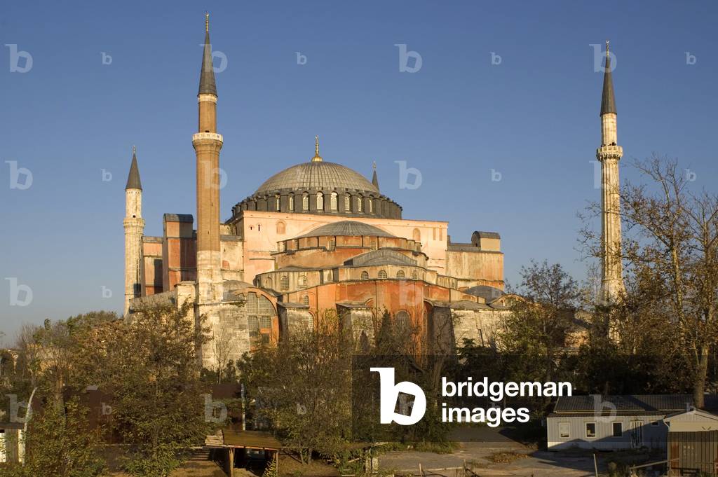Saint Sophia of Constantinopolis in Istanbul (Turkey), built in 537.