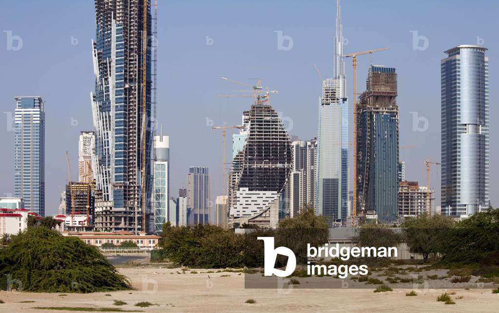 Dubai Business Bay (UAE) business district. Photo 17/12/09.
