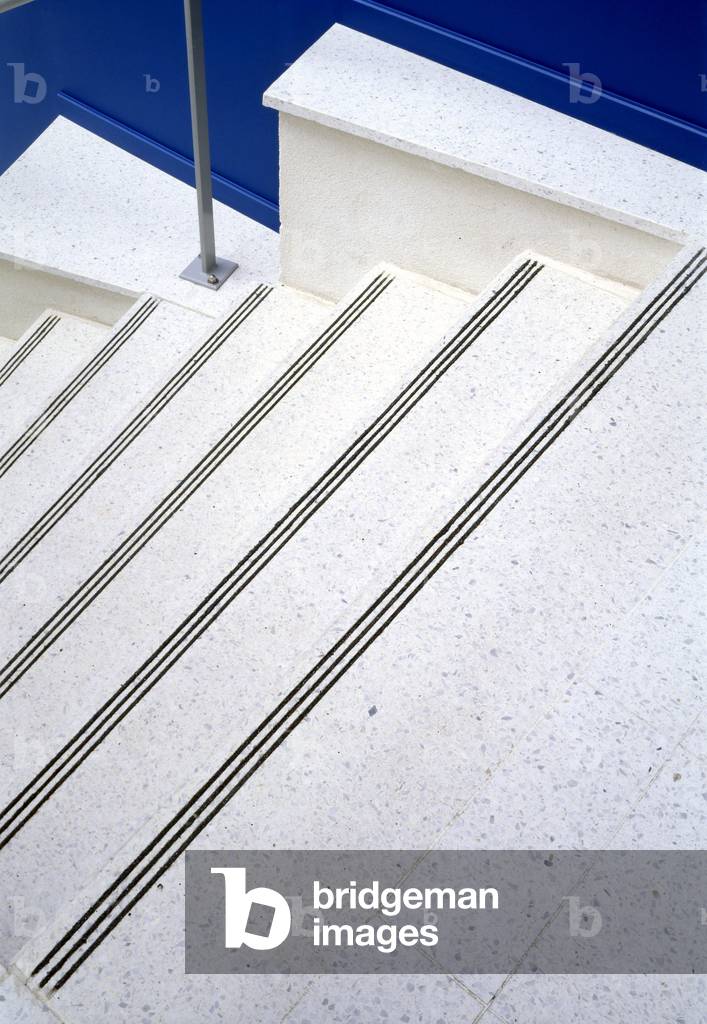 Interior staircase. Photography 1998