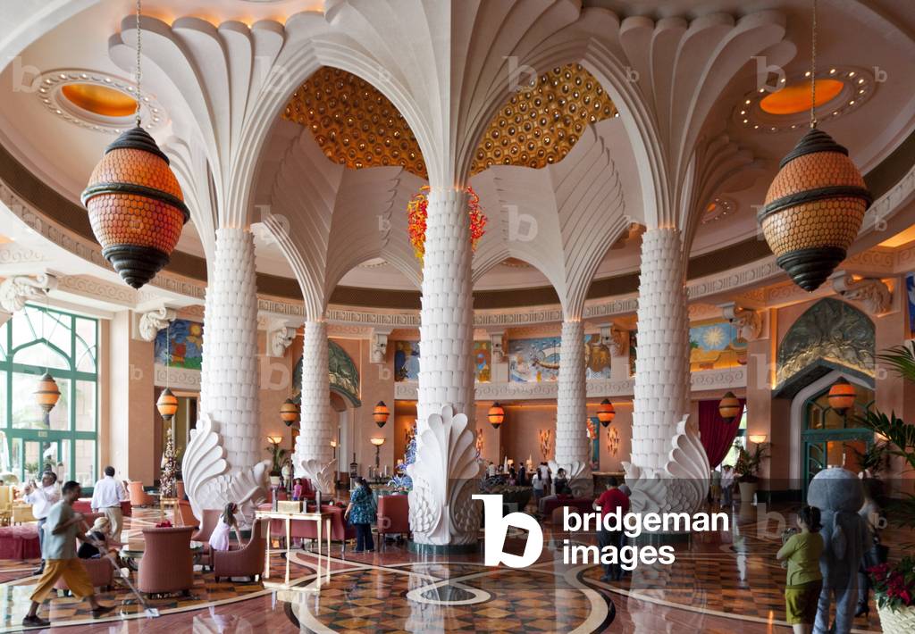 Hotel Atlantis on Palm Jumeirah Island in Dubai (UAE).