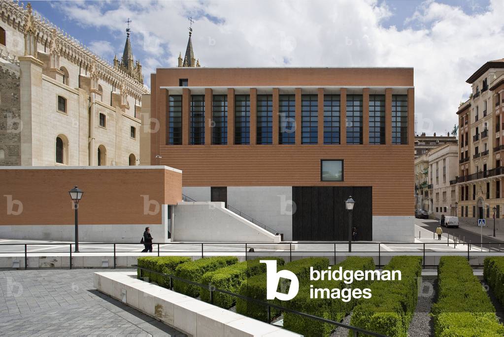 The extension of the Museo del Prado in Madrid (Spain). Architects of the Museum, in 1808: Juan de Villanueva, in 1918, renovated by Antonio Lopez Aguado and in 2005, extended by Rafael Moneo.