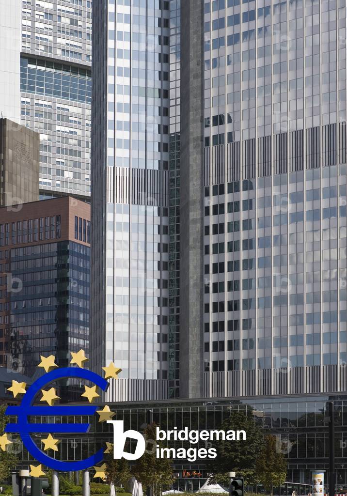 The European Central Bank in Frankfurt, Germany (The European Central Bank in Frankfurt). Photography 13/09/2007.