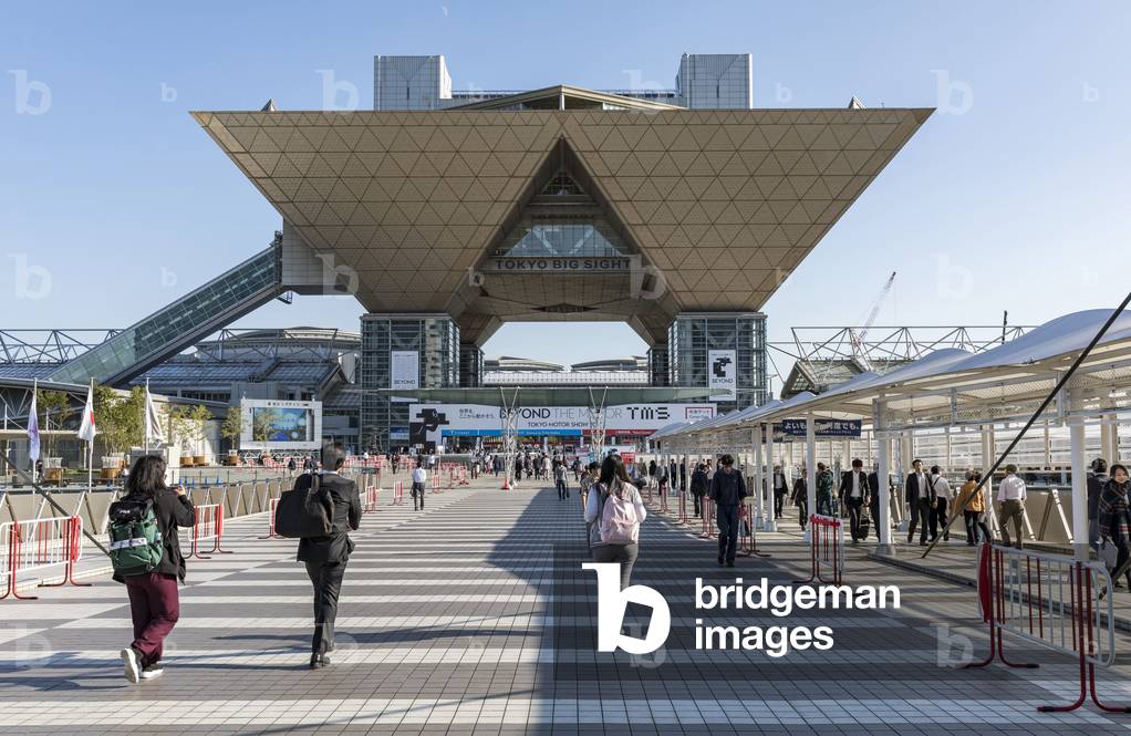 tokyo, olympics games tokyo 2020, olympics venues, olympics venues, Tokyo Big Sight, Tokyo International Exhibition Center, Ariake Minami district, AXS Satow architect 1996