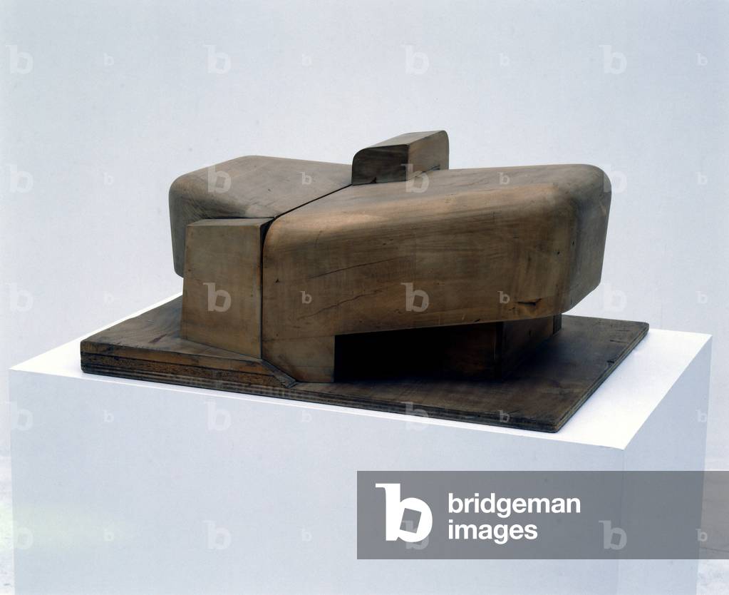 Model of L'église Sainte Bernadette in Nevers (Nievre, France). Architects Claude Parent and Paul Virilio, 1965.