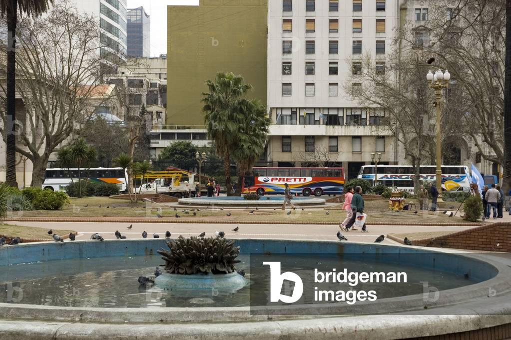 Plaza de Mayo (Plaza de Mayo) in Buenos Aires (Argentina).