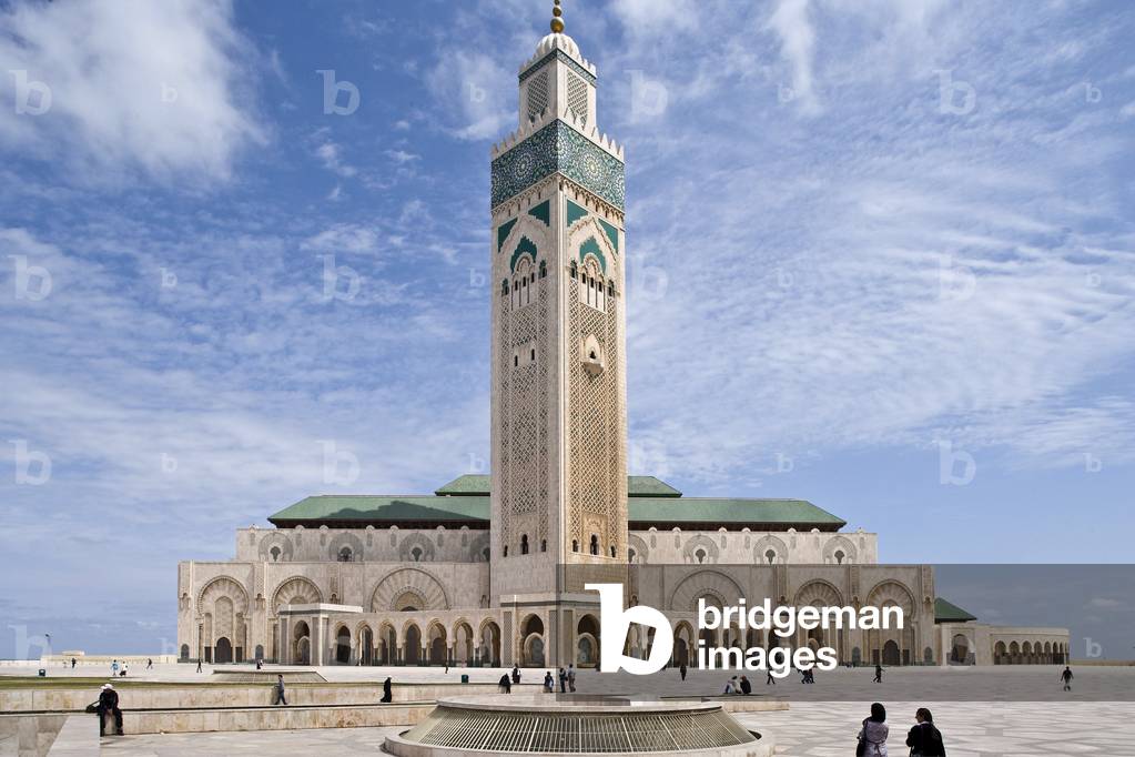 The Mosquee Hassan II in Casablanca, Morocco. Architect Michel Pinseau, 1986-1993. Photography 23/05/07.