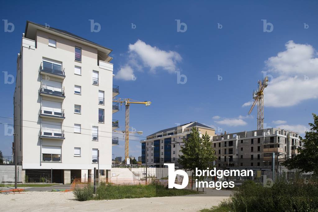 L'esplanade Coligny in Orleans (Loiret). Architects B+G architecture, 2007. Photography 15/07/07.