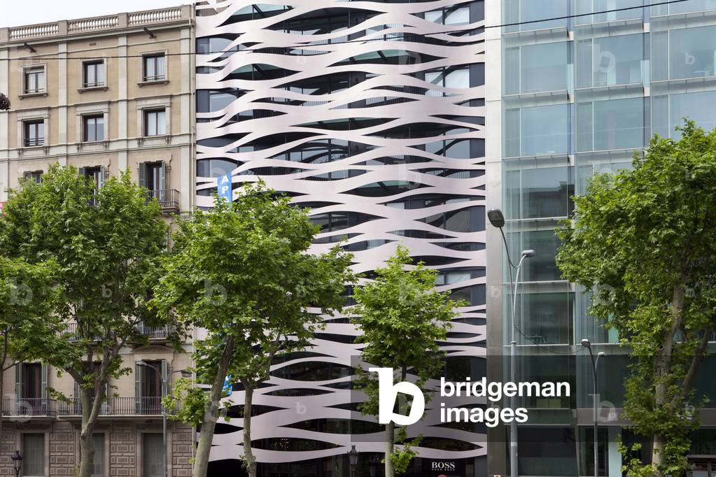 Hotel Suite Avenue, 83, Passeig de Gracia in Barcelona, Spain. Architecture of Toyo Ito, Carlos Basso, Toni Olaya, 2009. Photography 08/05/09