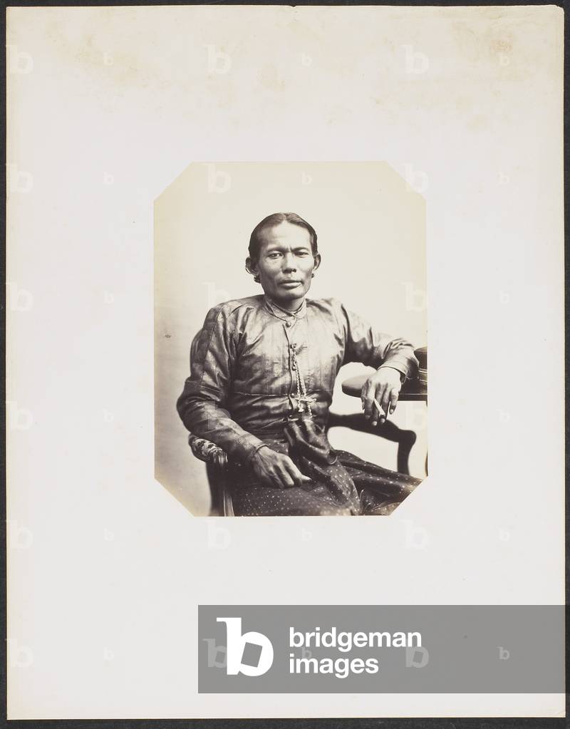 Khounraxassombat, aged 38, 1861 (albumen print)