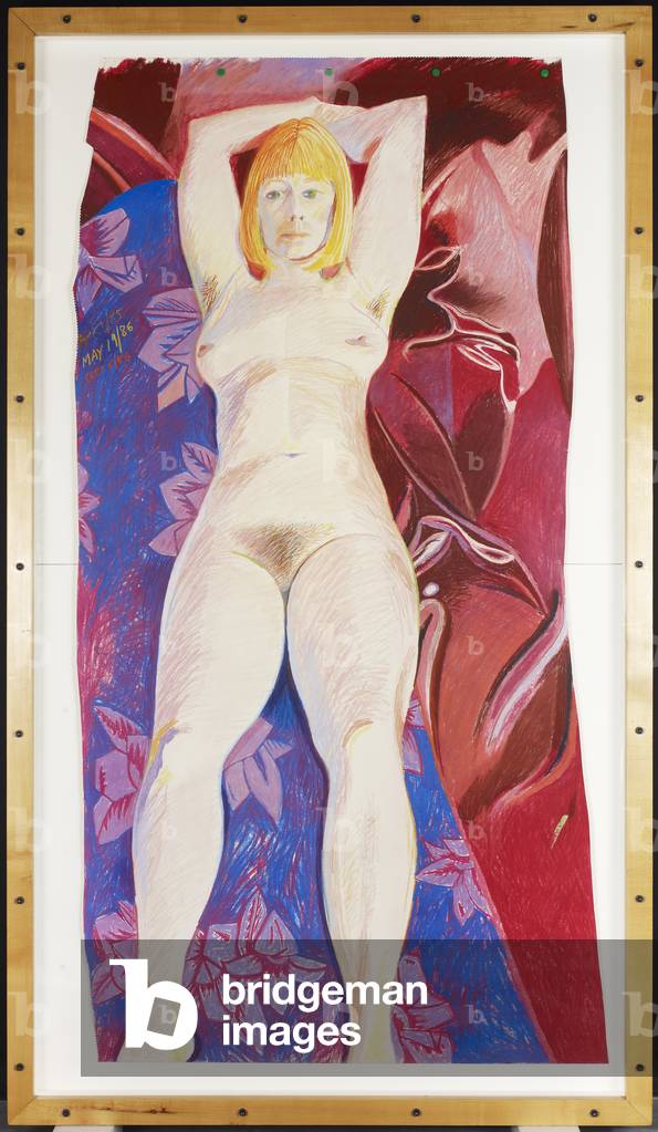 Genuine, 1985-86 (pastel & graphite on wove paper)