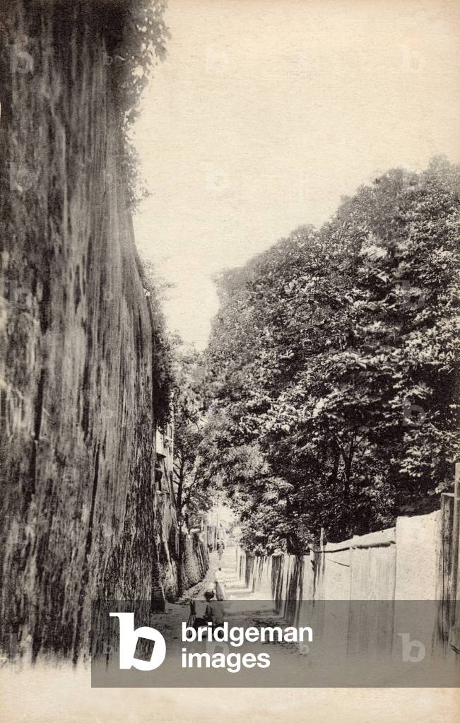 Montmartre, Rue Saint-Vincent, Paris, c.1900 (photo)