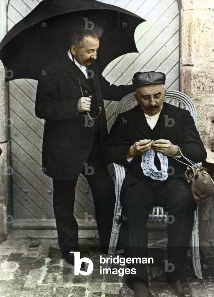 Image of The brothers Auguste (1862-1954) and Louis (1864-1948) Lumiere ...