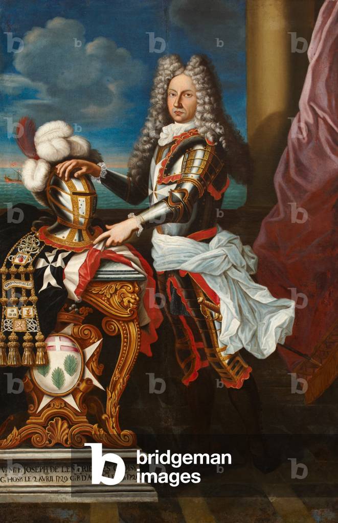 Joseph de Limerie des Choisy, 1729 (oil on canvas) 
