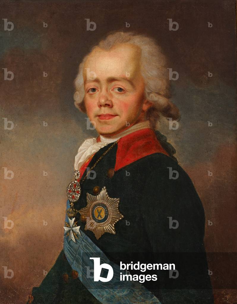 Tzar Paul I, c.1800 (oil on canvas)