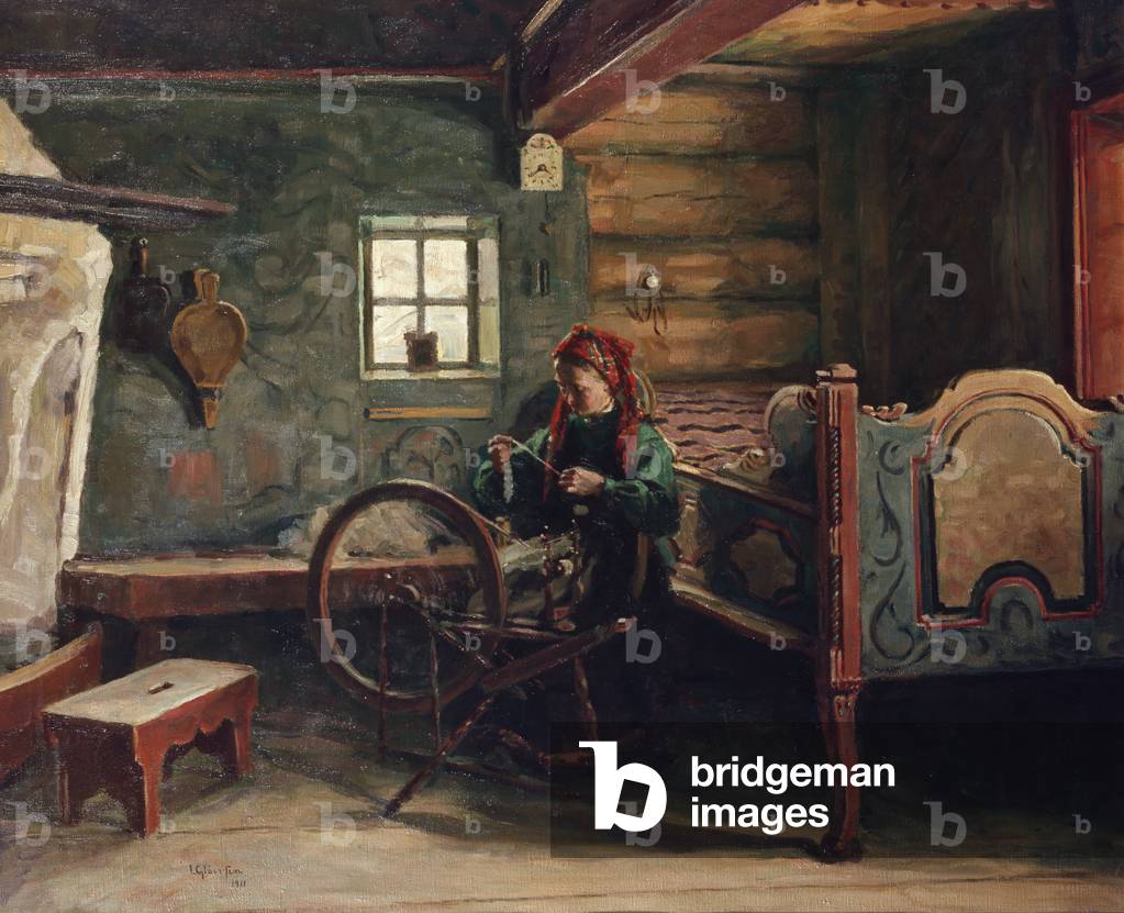 Farmers living room, 1911