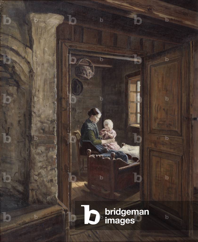Interior, 1896 (oil on canvas)