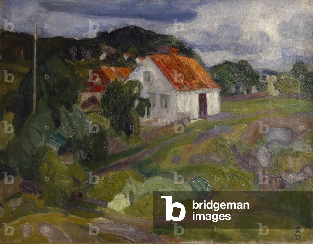 Vrengen, Nøtterøy (oil on canvas)