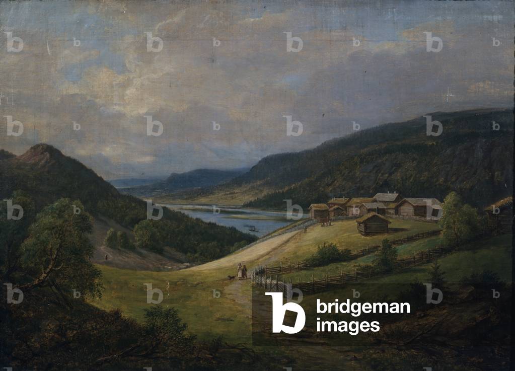 From Gudbrandsdalen (oil on canvas)